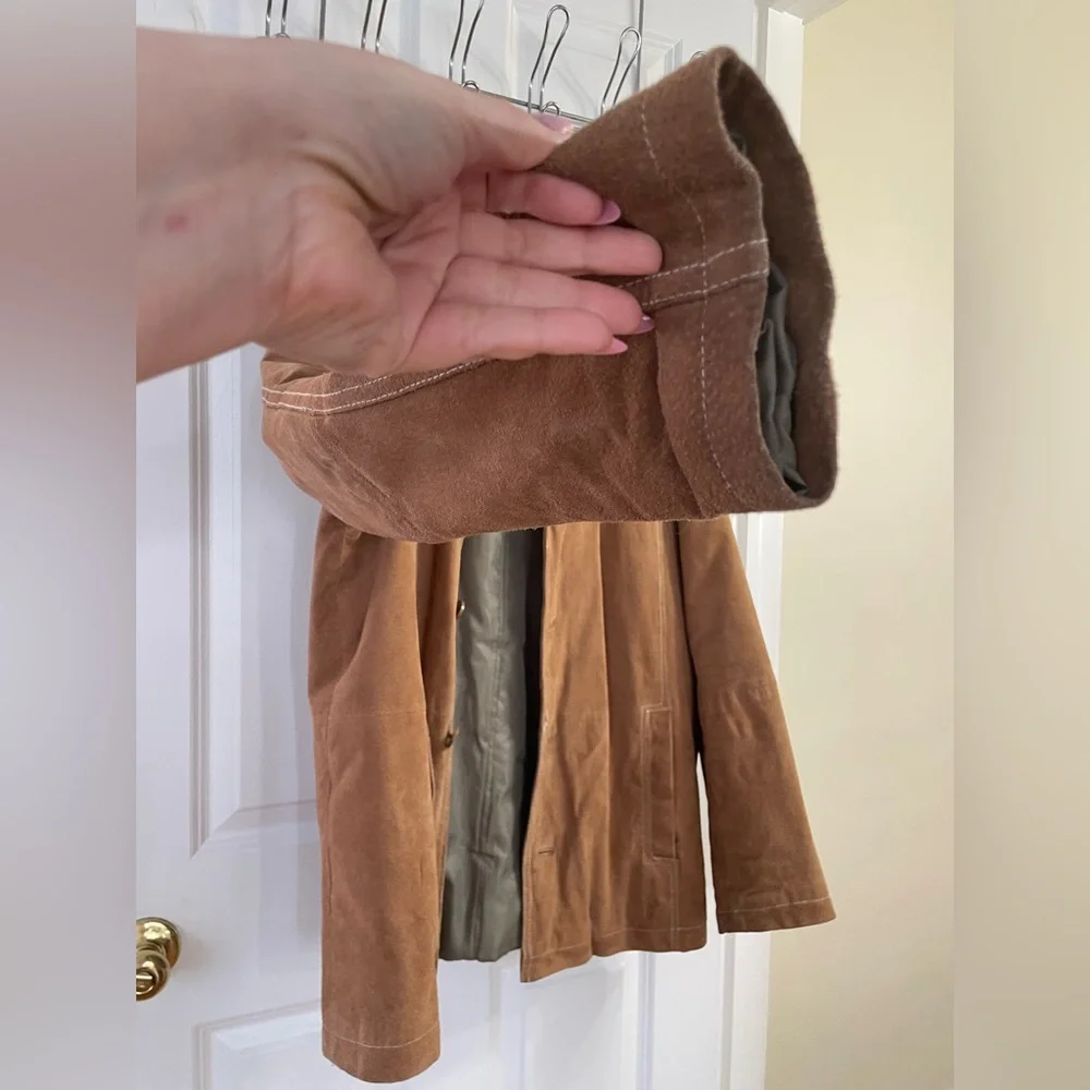 ✨ Wilsons Leather “M. Julian” Tan Suede Jacket – Men’s M ✨ - Picture 7 of 8